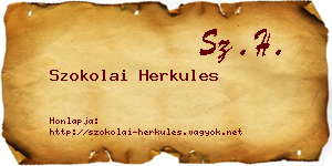 Szokolai Herkules névjegykártya